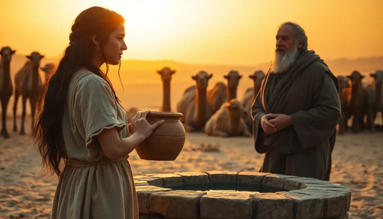 Isaac y Rebeca se casan: Historia de amor y fe en Génesis