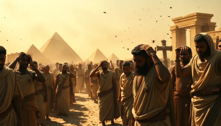 La plaga de piojos en Egipto: historia y significado bíblico