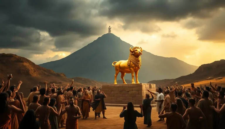 El becerro de oro: Adoración e idolatría en el Éxodo