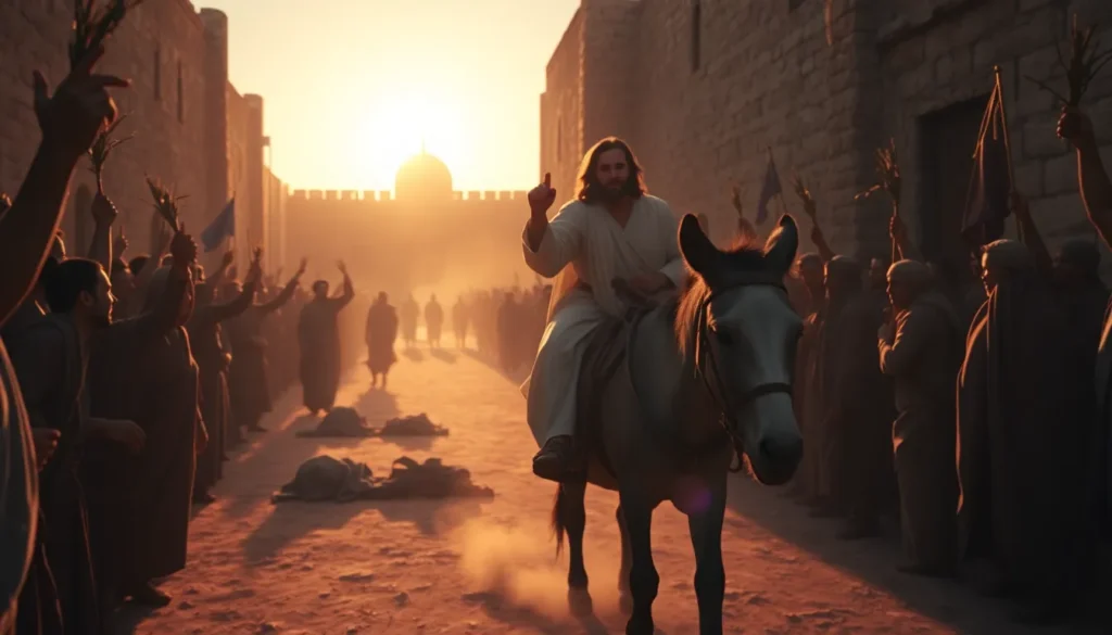 La entrada triunfal a Jerusalén: historia y lecciones de Jesús