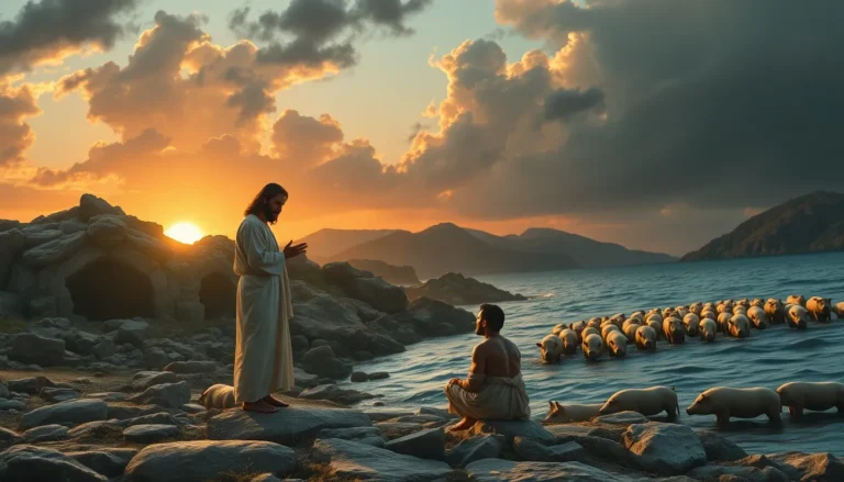 Los endemoniados gadarenos: poder de Jesús sobre los demonios