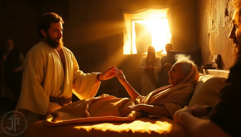 Jesús sana a la suegra de Pedro: Milagro en Marcos 1