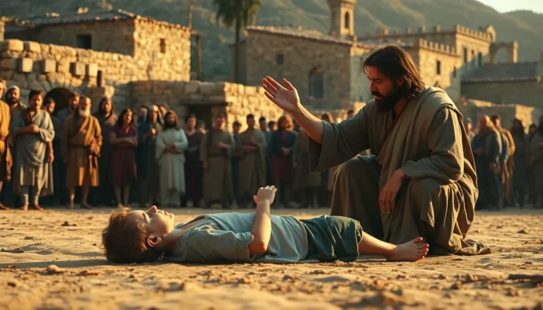 Jesús sana a un muchacho endemoniado: Lecciones de fe (Marcos 9)