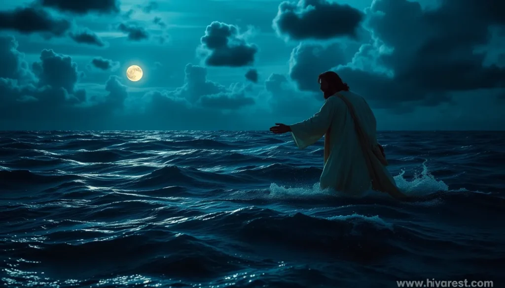 Pedro Camina Sobre el Agua: Milagro de Fe y Confianza en Jesús