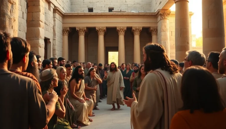 Jesús enseña en el templo: Lecciones de sabiduría divina