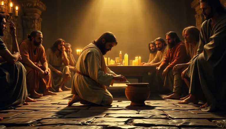 Jesús lava los pies de los discípulos: humildad y servicio en Juan 13