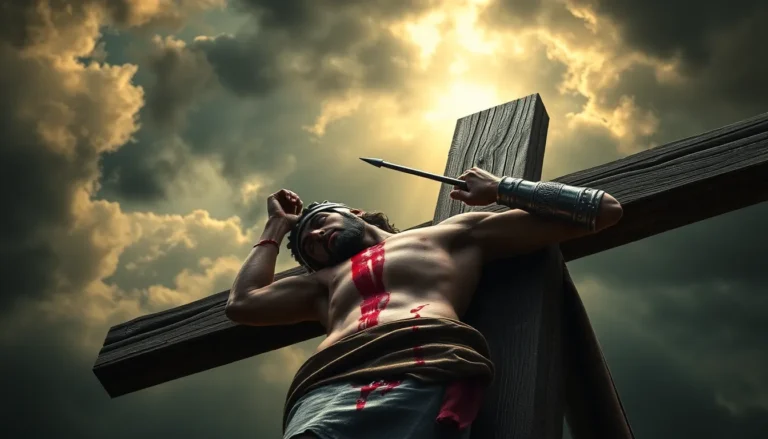 La lanza traspasa el costado de Jesús: Significado y lecciones