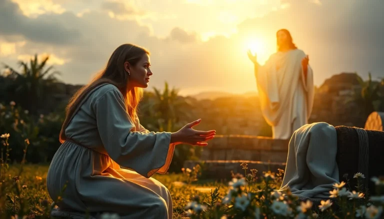 María Magdalena ve al Señor: El encuentro que cambió la historia