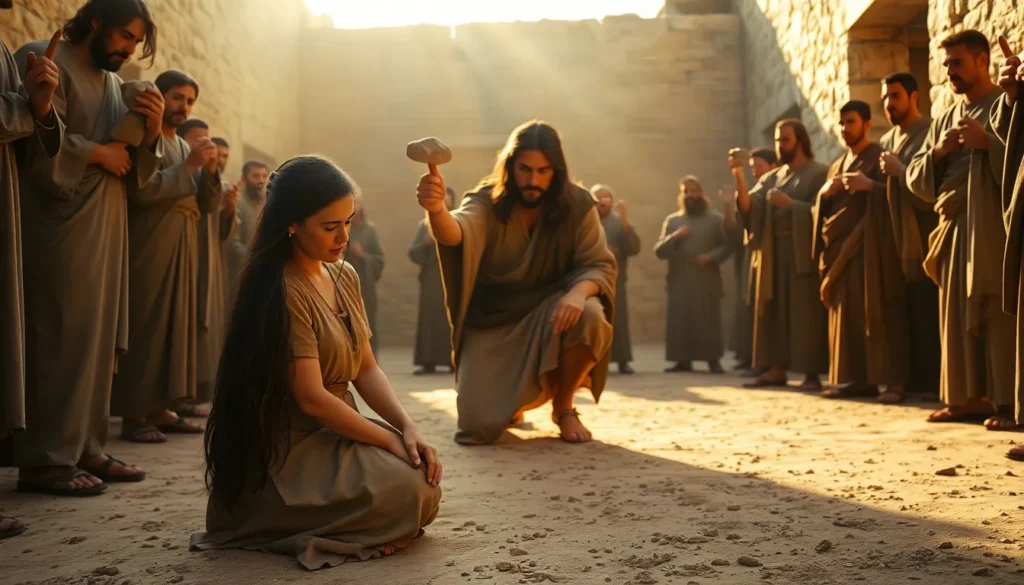 La Mujer Adúltera: Lecciones de Gracia y Perdón en la Biblia