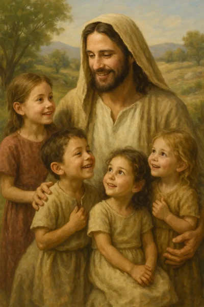 jesus y los niños
